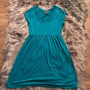 Small teal dress